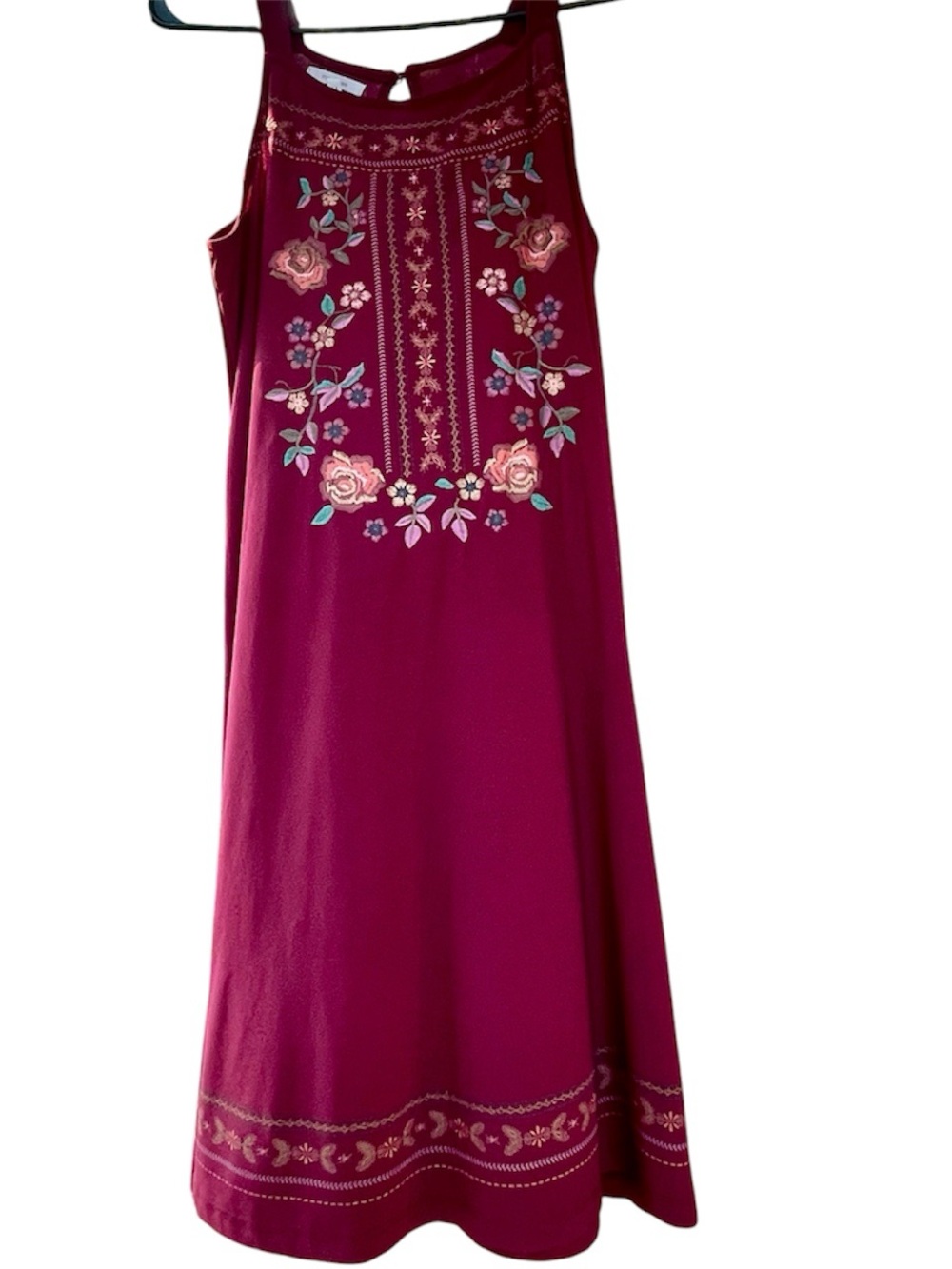 NWOT Maurices Embroidered Mini Dress